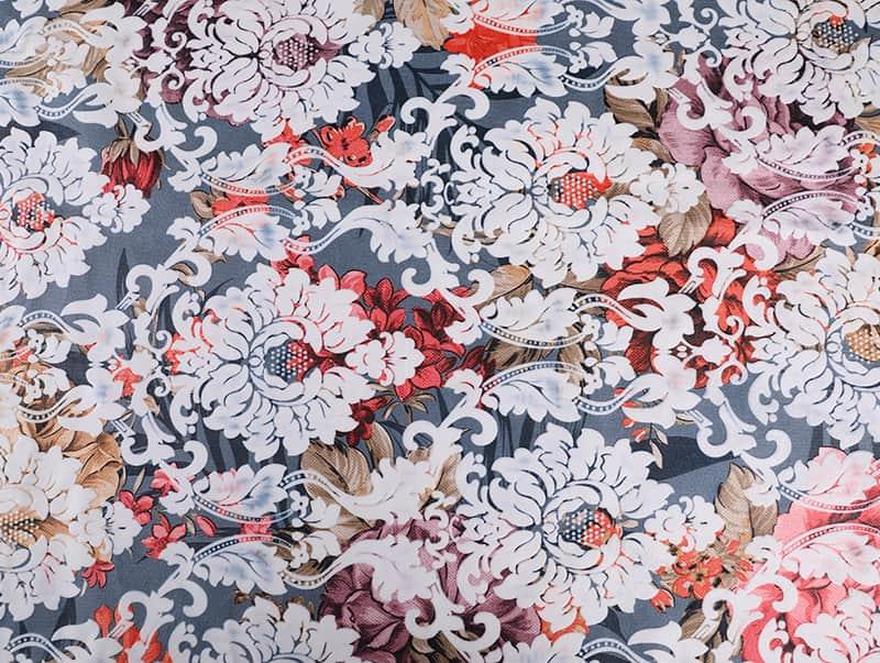 Print Emboss Sofa Upholstery Polyester  Fabric On Pfp Pfd Velvet CX057-058