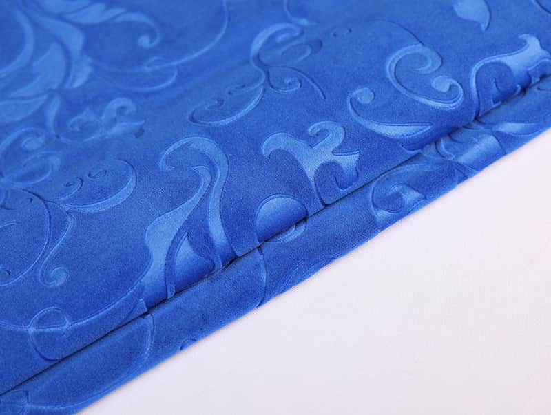 New sofa upholstery polyester fabric velvet CX013