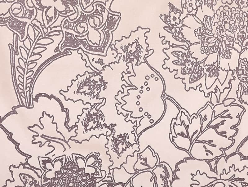 Foil taped curtain upholstery polyester velvet CX029-032