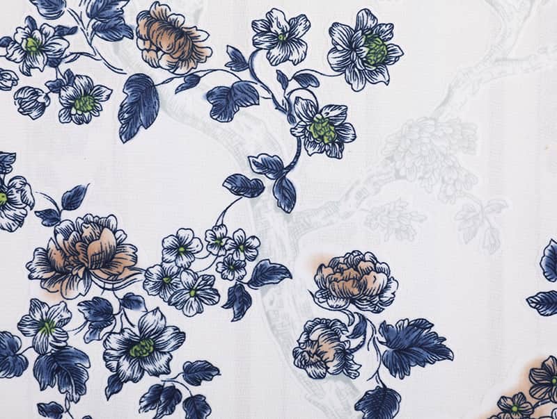 Print brunt out laminated sofa upholstery polyester fabric velvet CX036-040