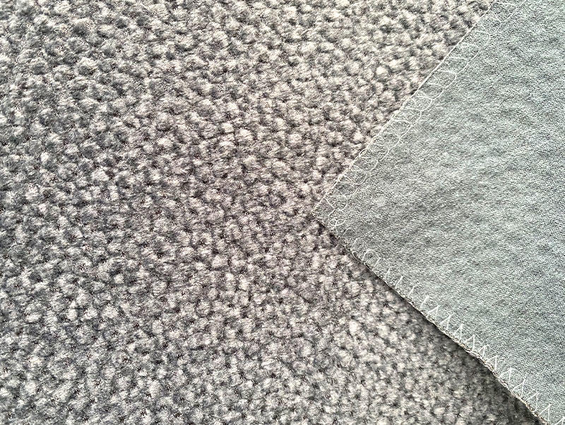 Printed jacquard bonded sofa velvet with lamination fabric CX2315