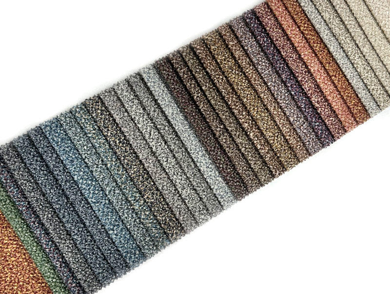 Linen type cloth bonded sofa upholstery velvet fabric CX2321