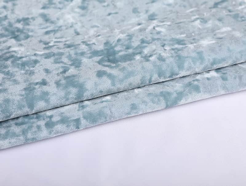Hot test stretchable garment fabric velvet korean crushed velvet CXKI