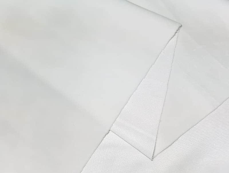 White knitting PFP/PFD fabric